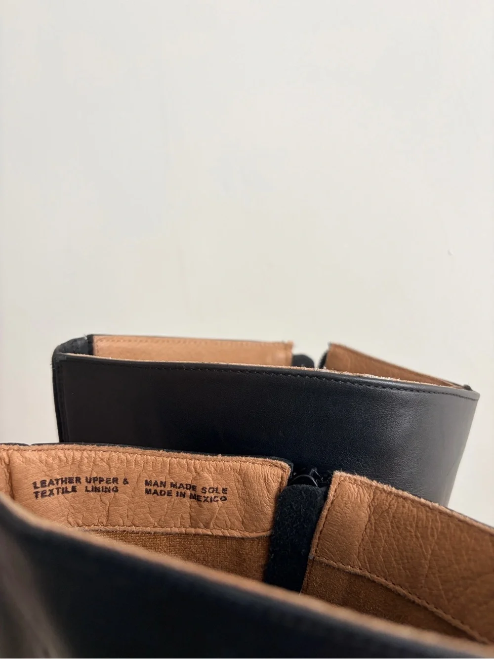 Corso Como Black Leather Knee-High Boots